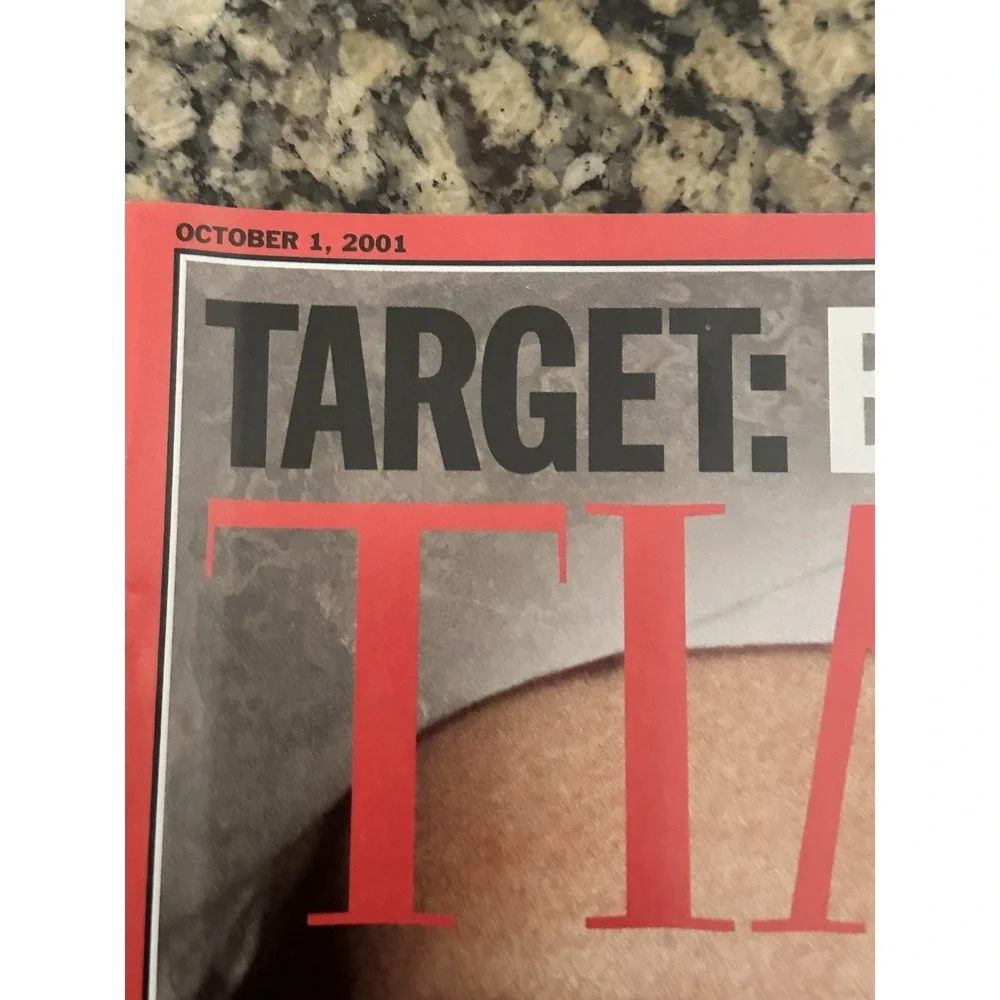 TIME Magazine Oct 1 2001 Target: Bin Laden September 11